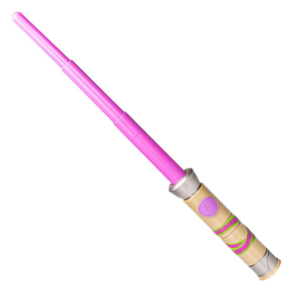 Star Wars Lys Solay Purple Extendable Lightsaber, Star Wars Toys, Preschool Toys product thumbnail 1