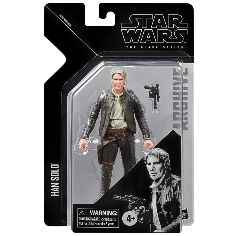 Star Wars The Black Series Archive Han Solo Toy 6-Inch-Scale Star Wars: The Force Awakens Collectible Action Figure Toy product image 1