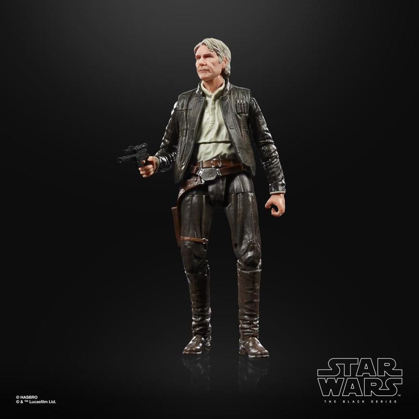 Star Wars The Black Series Archive Han Solo Toy 6-Inch-Scale Star Wars: The Force Awakens Collectible Action Figure Toy product image 1