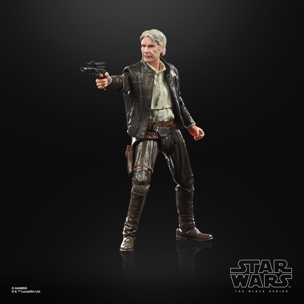 Star Wars The Black Series Archive Han Solo Toy 6-Inch-Scale Star Wars: The Force Awakens Collectible Action Figure Toy product thumbnail 1