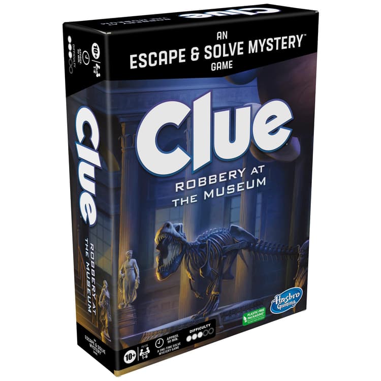 Clue Board Game Robbery at the Museum Clue Escape Room Game Clue Board Game Robbery at the Museum Clue Escape Room Game