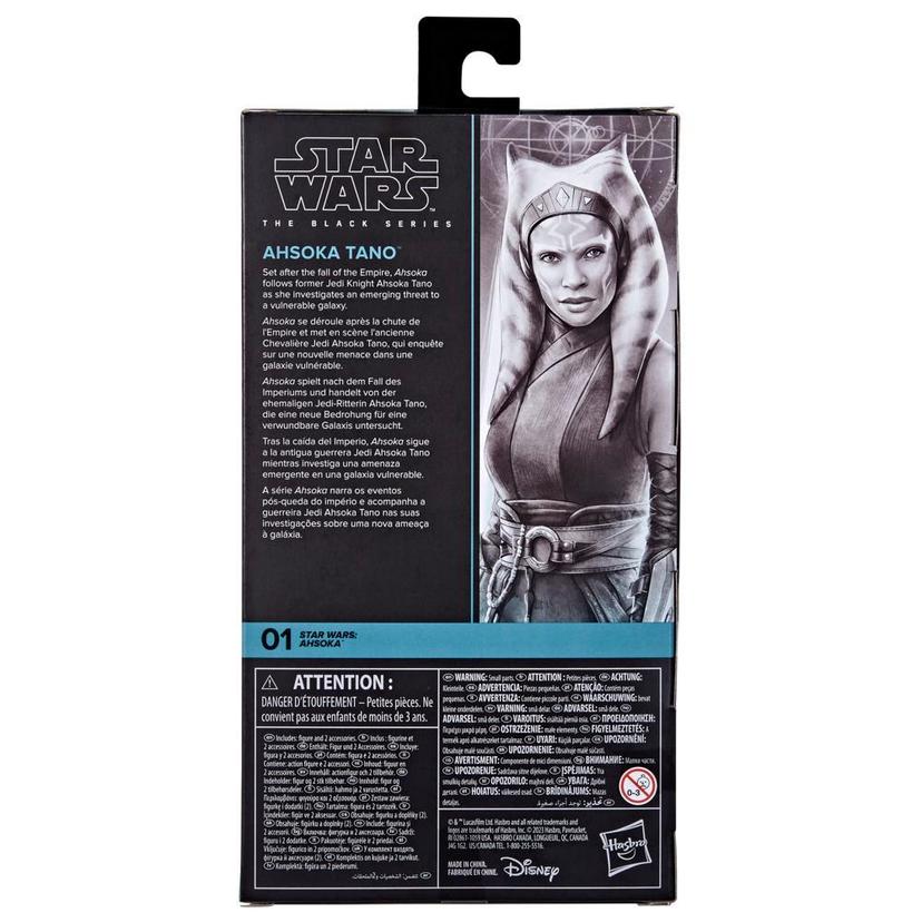 Star Wars The Black Series Ahsoka Tano Star Wars Action Figures (6”) product image 1