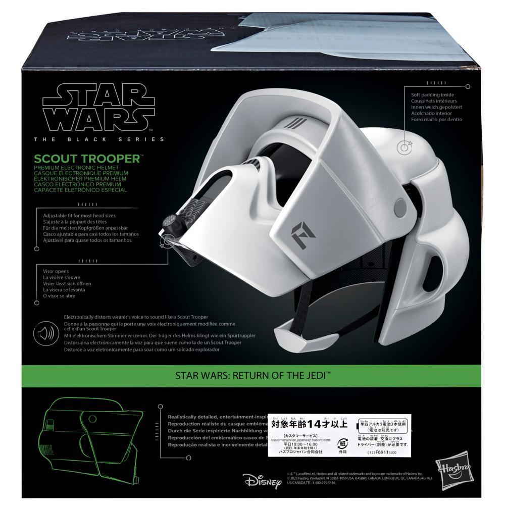 Star Wars The Black Series Scout Trooper Premium Electronic Roleplay Helmet product thumbnail 1