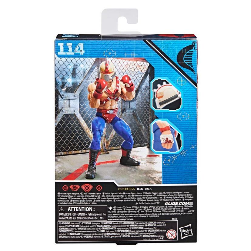 G.I. Joe Classified Series #114, Big Boa, 6” Action Figure product image 1