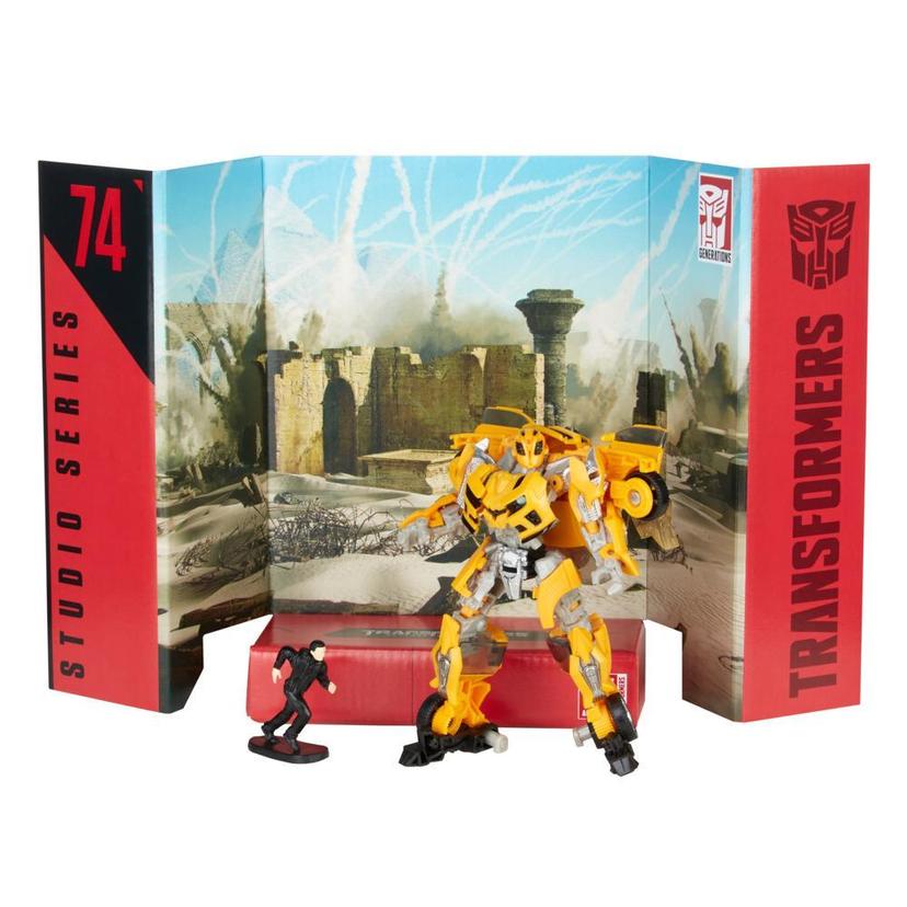Transformers Legacy United Deluxe Class Animated Universe Bumblebee,  5.5-Inch Converting Action Figure, 8+