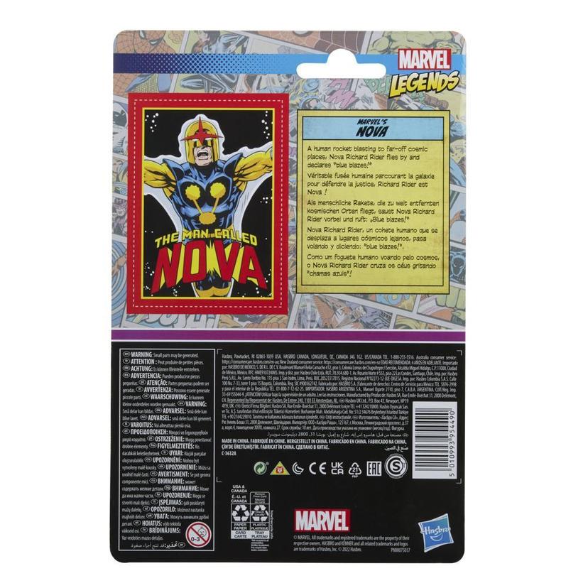 Hasbro Marvel Legends Series 3.75-inch Retro 375 Collection Marvel’s Nova Action Figure, Toys for Kids Ages 4 and Up product image 1