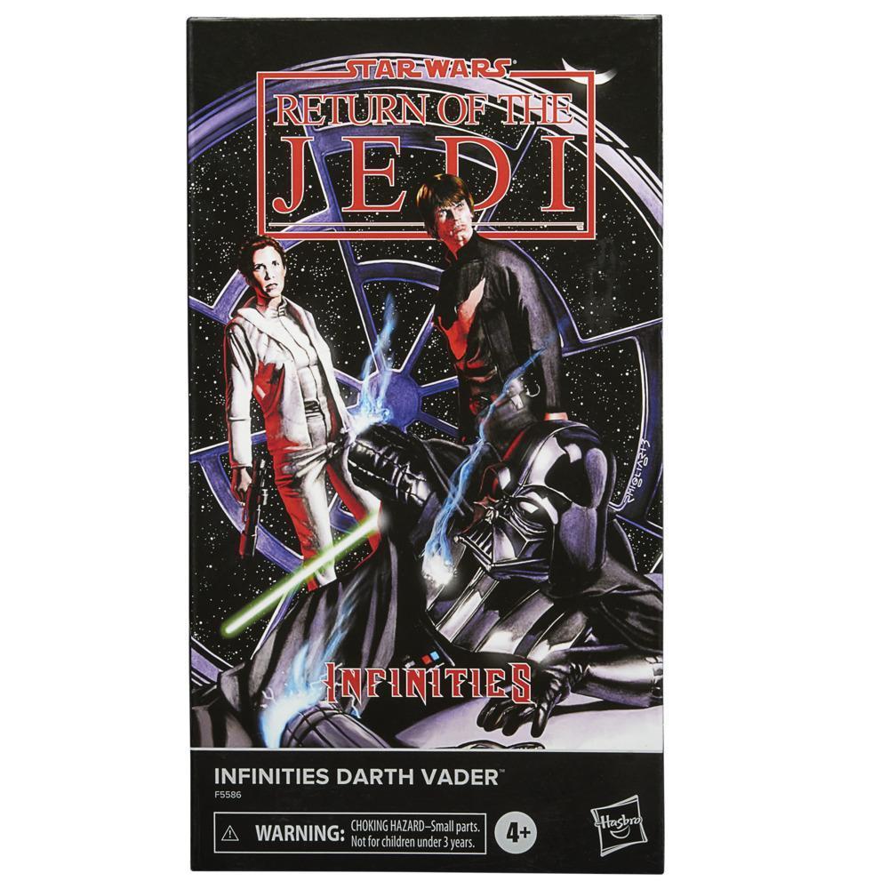 Star Wars The Black Series Infinities Darth Vader Toy 6-Inch-Scale Star Wars Infinities: Return of the Jedi Figure product thumbnail 1