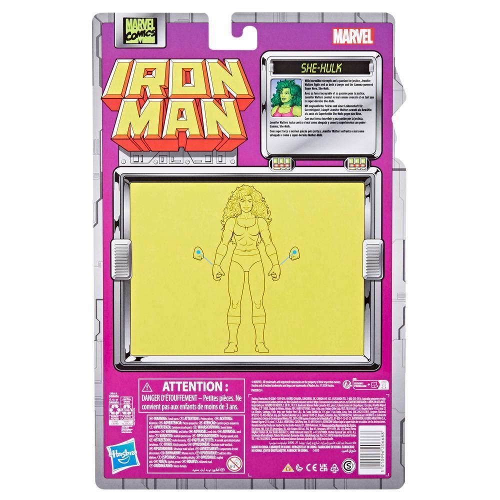 Marvel Legends Series She-Hulk 6" Retro Comics Collectible Action Figure product image 1