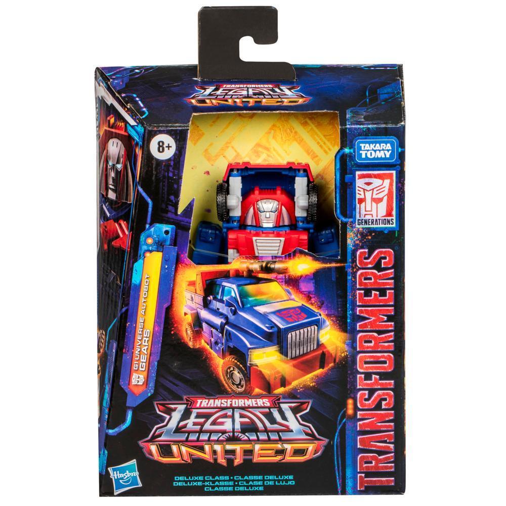 Transformers Legacy United Deluxe G1 Universe Autobot Gears 5.5” Action Figure, 8+ product thumbnail 1