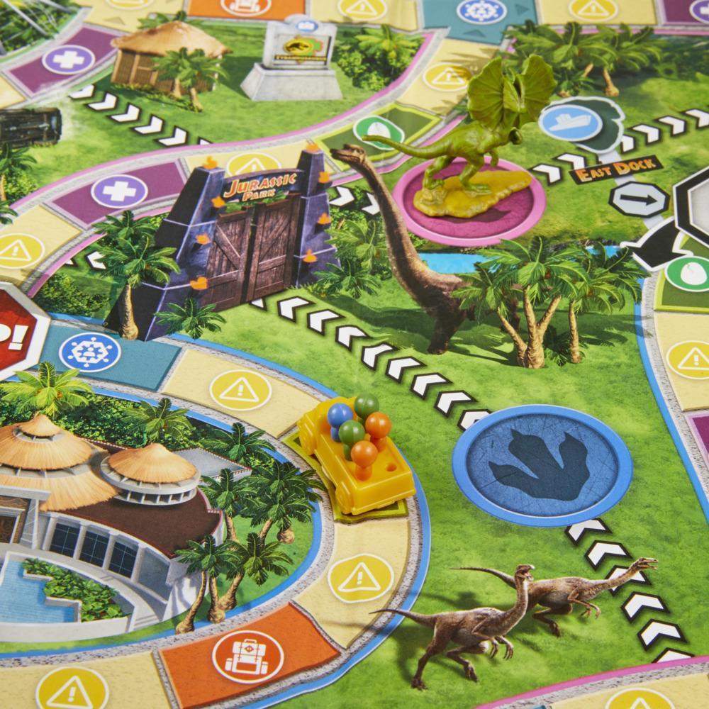 The Game of Life Jurassic Park Edition Game, Family Board Game for Kids Ages 8 and Up, Inspired by the Original Hit Movie product thumbnail 1