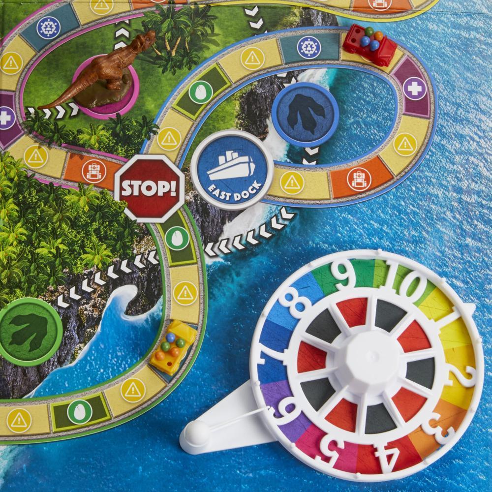 The Game of Life Jurassic Park Edition Game, Family Board Game for Kids Ages 8 and Up, Inspired by the Original Hit Movie product thumbnail 1