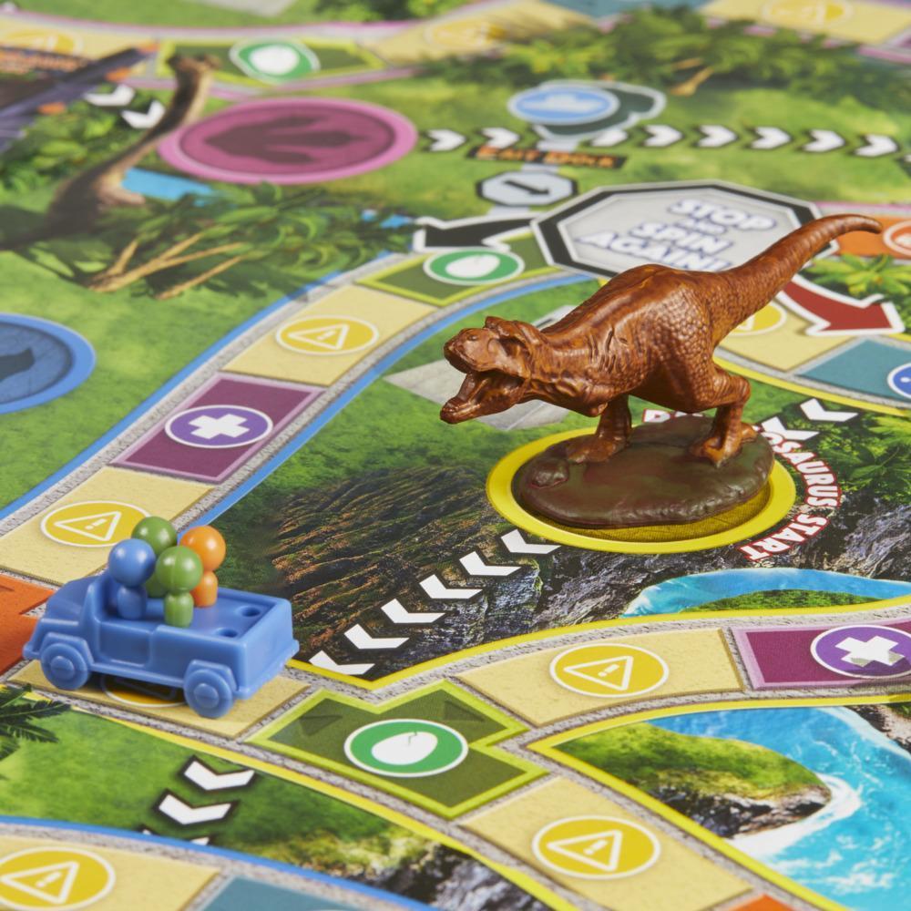 The Game of Life Jurassic Park Edition Game, Family Board Game for Kids Ages 8 and Up, Inspired by the Original Hit Movie product thumbnail 1