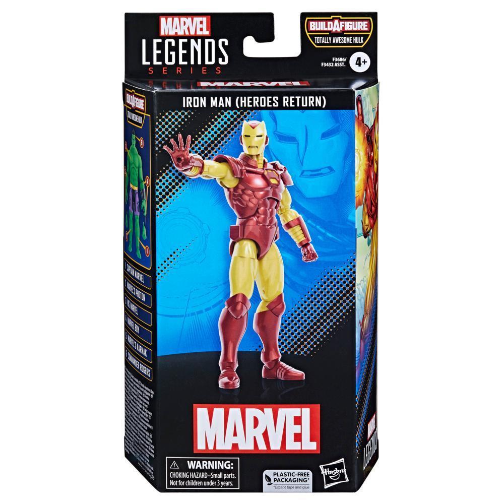 Marvel Legends Series Marvel Comics Iron Man (Heroes Return) Action Figures (6”) product thumbnail 1