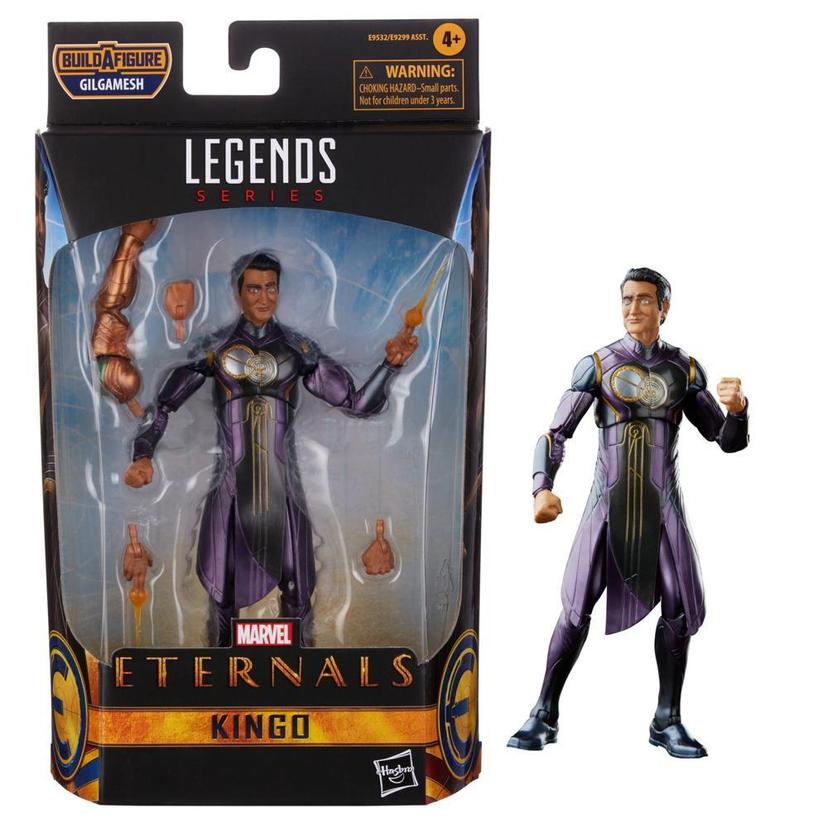 Hasbro Marvel Legends Series The Eternals 6-Inch Action Figure Toy Kingo, Includes 2 Accessories, Ages 4 and Up product image 1