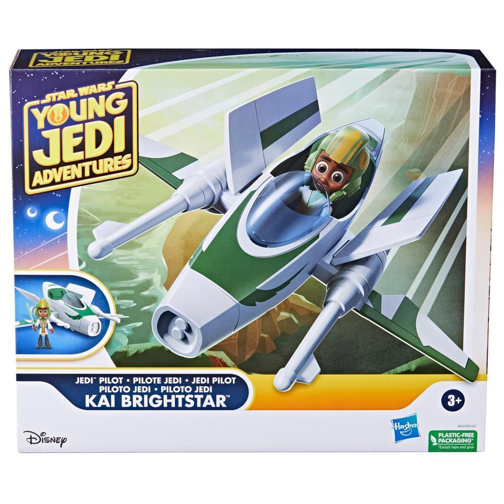 Star Wars Jedi Pilot Kai Brightstar, Star Wars Toys, Preschool Toys (4"-Scale) product image 1