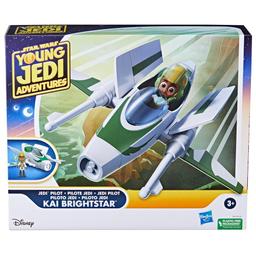 Star Wars Jedi Pilot Kai Brightstar, Star Wars Toys, Preschool Toys (4"-Scale) product thumbnail 1