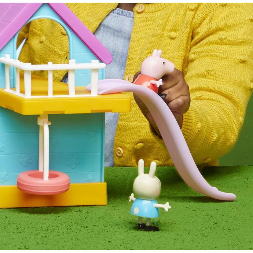 Peppa Pig Peppa’s Club Peppa’s Kids-Only Clubhouse Preschool Toy; Sound Effects; 2 Figures, 7 Accessories; Ages 3 and Up product image 1