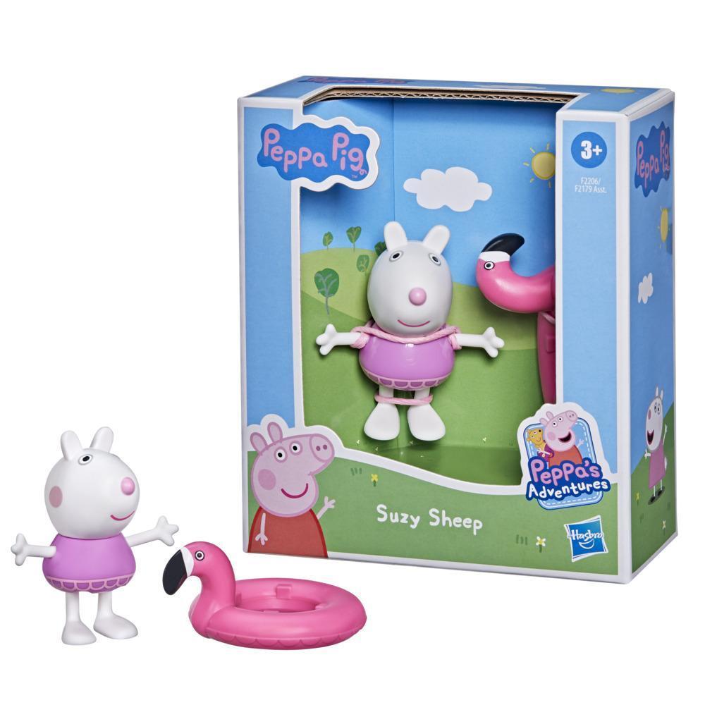 Peppa Pig Peppa’s Adventures Peppa’s Fun Friends Preschool Toy, Suzy Sheep Figure, Ages 3 and Up product thumbnail 1