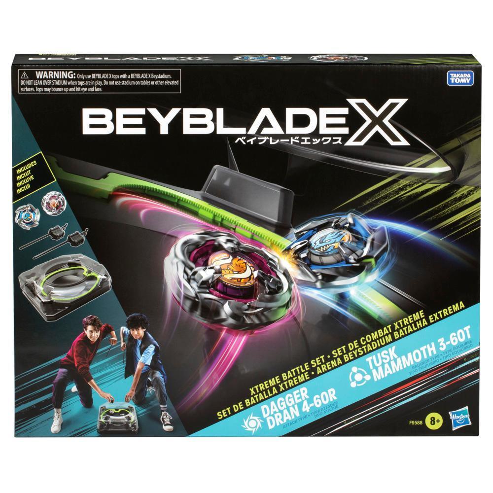 Beyblade X Xtreme Battle Set with Beystadium, 2 Right-Spinning Top Toys, and 2 Launchers product image 1