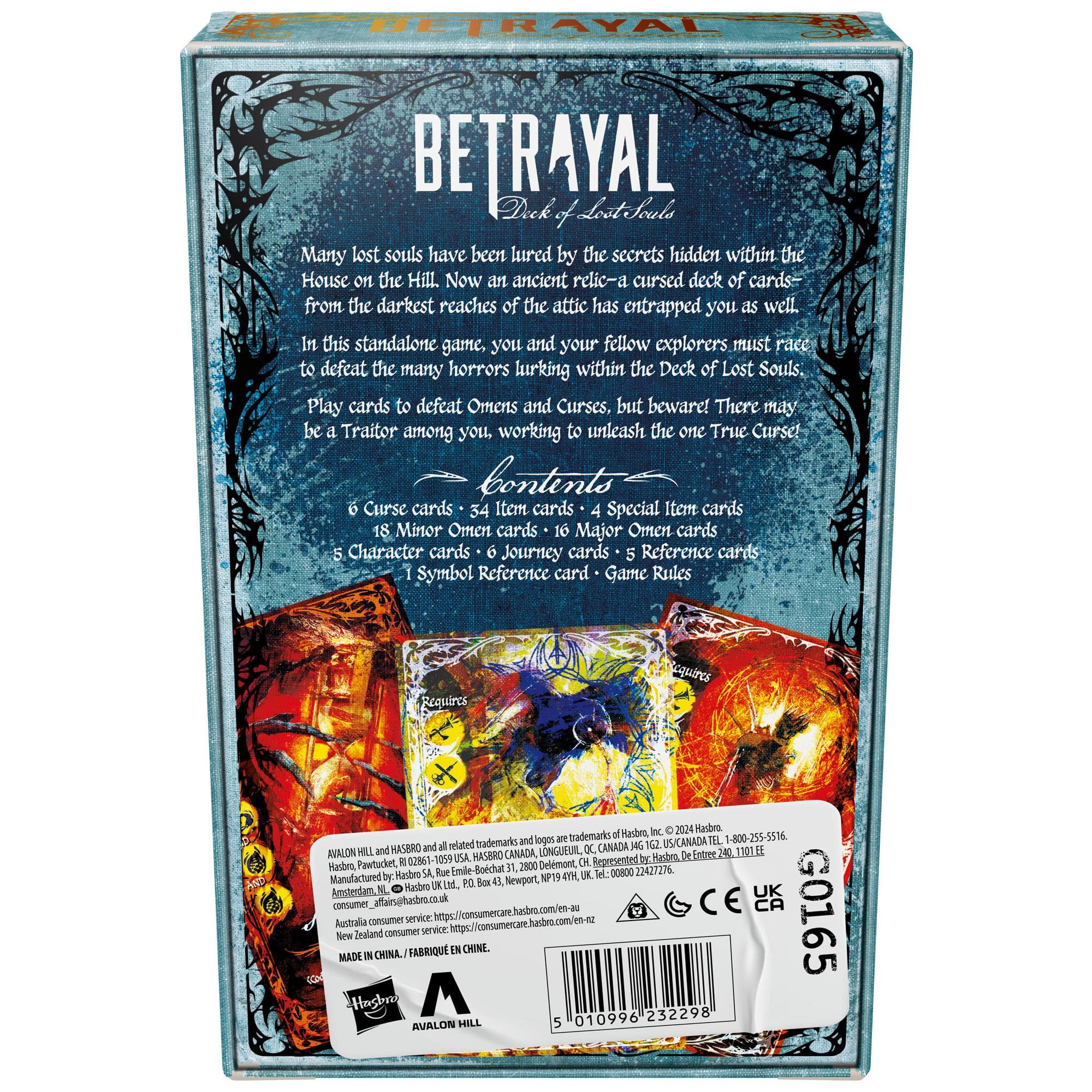 Betrayal Deck of Lost Souls Card Game, Tarot-Inspired Secret Roles Game, Strategy Games for Ages 12+ product thumbnail 1