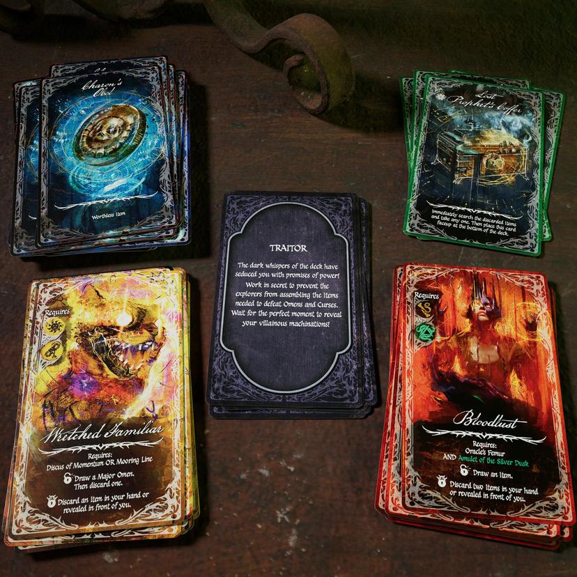 Betrayal Deck of Lost Souls Card Game, Tarot-Inspired Secret Roles