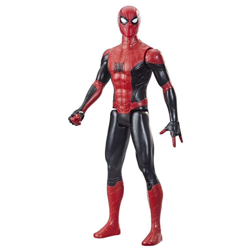 Marvel Spider-Man Titan Hero Series 12-Inch New Black And Red Suit Spider-Man Action Figure Toy, Inspired By Spider-Man Movie, For Kids Ages 4 and Up product thumbnail 1