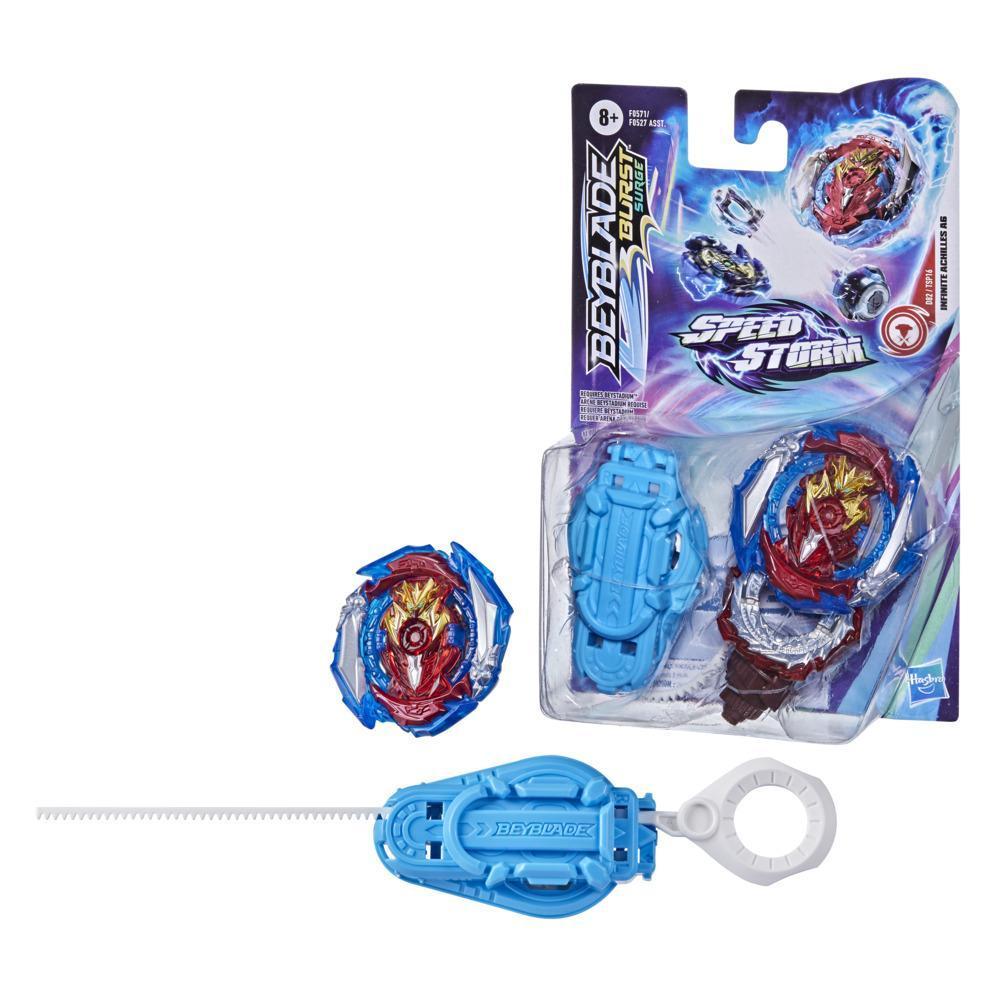 Beyblade Burst Surge Speedstorm Jet Wyvron W6 Spinning Top Starter Pack -- Battling Game Top Toy with Launcher product thumbnail 1