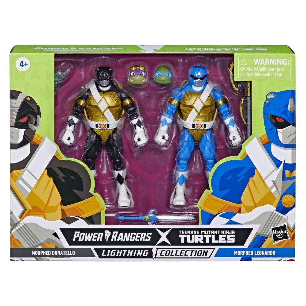 Power Rangers X Teenage Mutant Ninja Turtles Lightning Collection Morphed Donatello and Morphed Leonardo product thumbnail 1