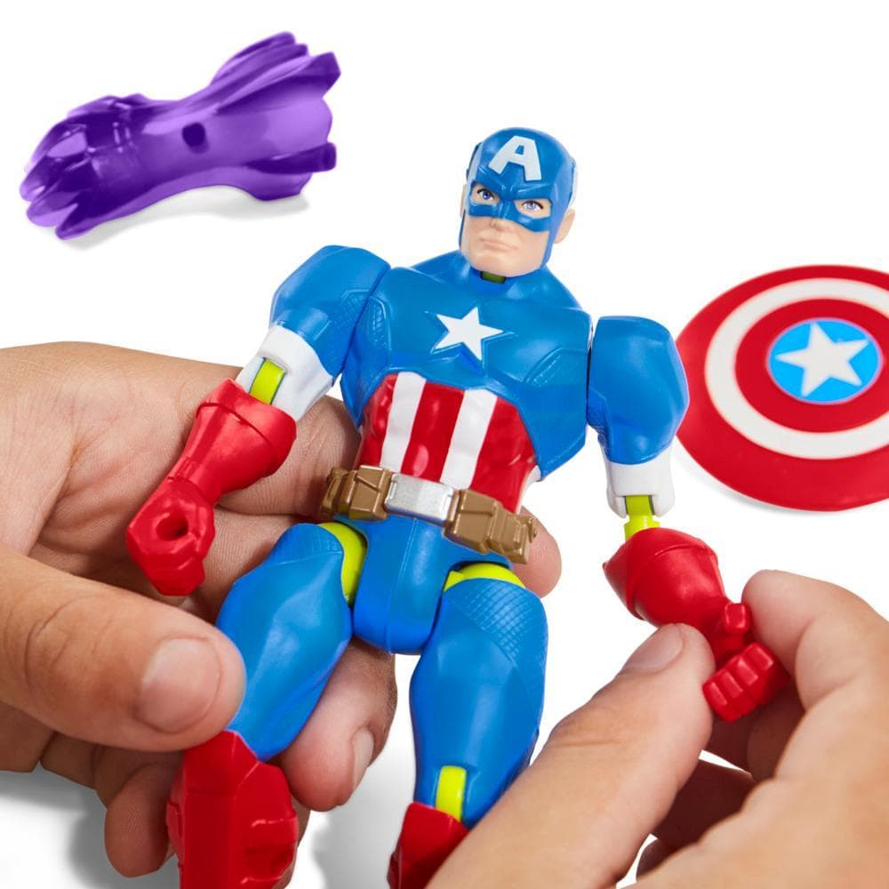MixMashers Marvel Captain America Avengers Mix-And-Match Action Figure & Accessories product thumbnail 1
