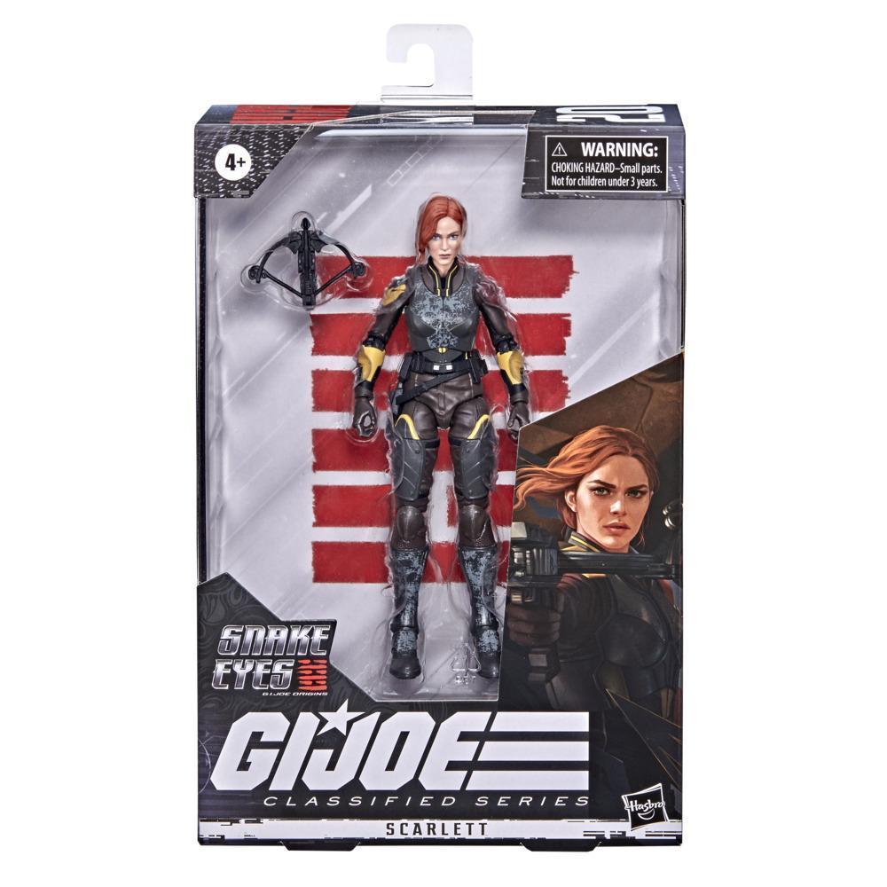 G.I. Joe Classified Series Snake Eyes: G.I. Joe Origins Scarlett Action Figure Collectible 20 Toy with Accessory product image 1