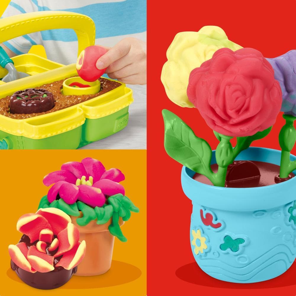 Play-Doh Blooming Flowers Playset product thumbnail 1