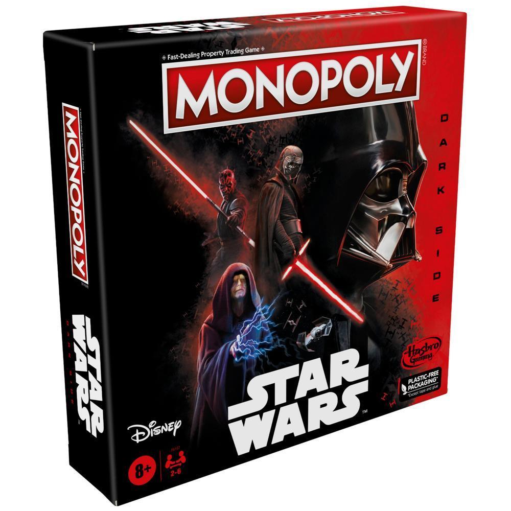 Monopoly: Disney Star Wars Dark Side Edition Board Game for Families, Games for Kids, Star Wars Gift product thumbnail 1