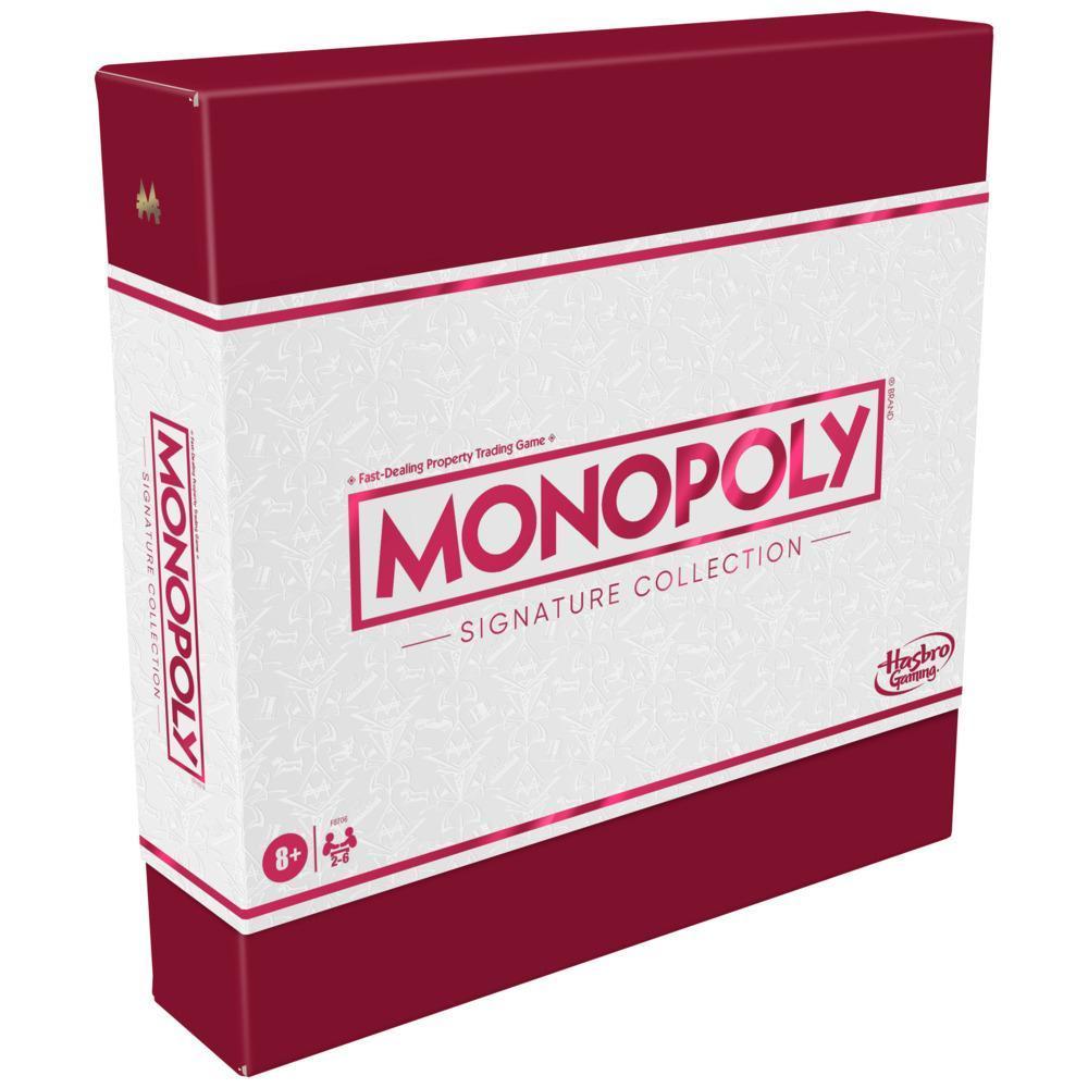 Monopoly Signature Collection Family Board Game, Premium Packaging and Components, Ages 8+ product thumbnail 1