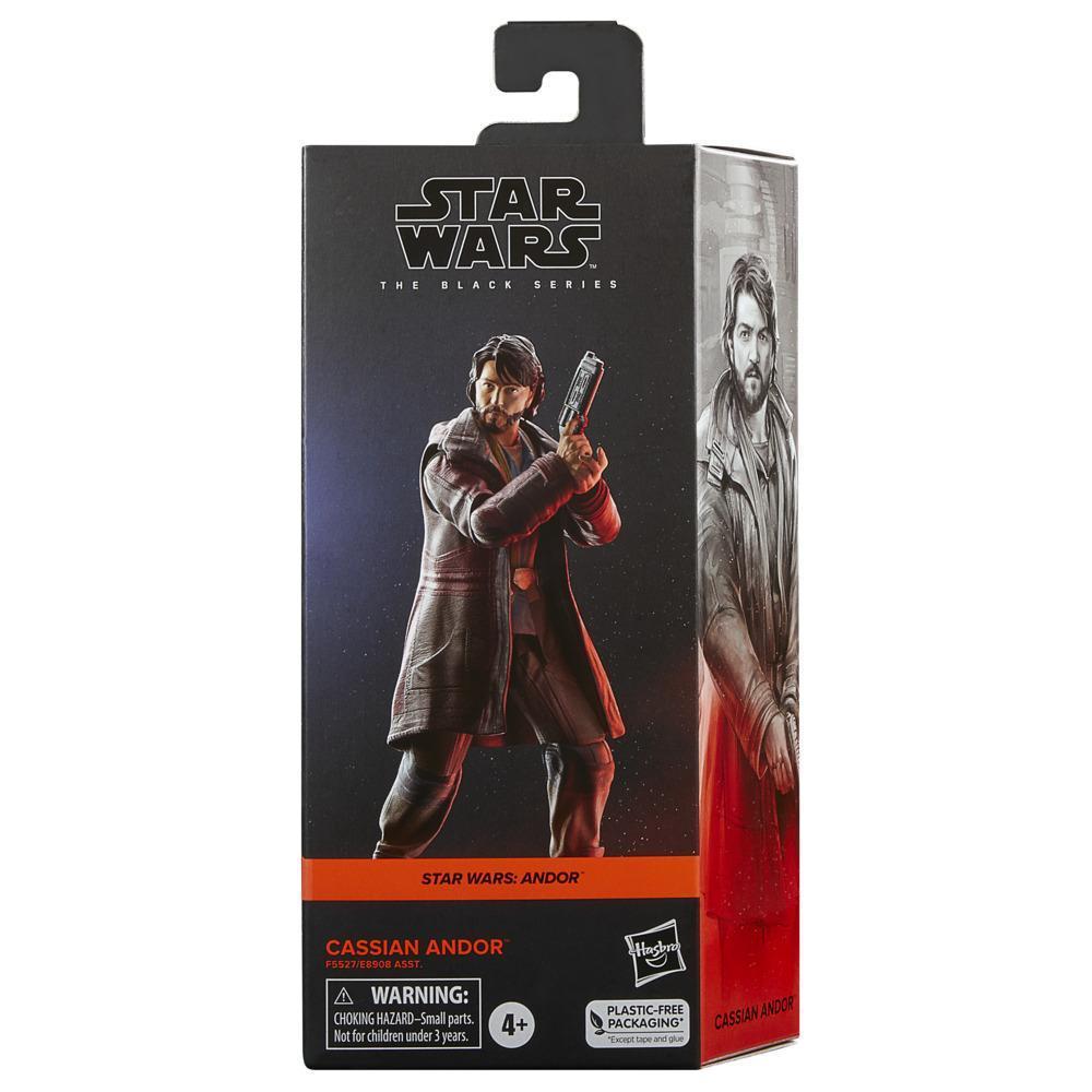 Star Wars The Black Series Cassian Andor Toy 6-Inch-Scale Star Wars: Andor Collectible Action Figure, Toys for Ages 4 and Up product thumbnail 1