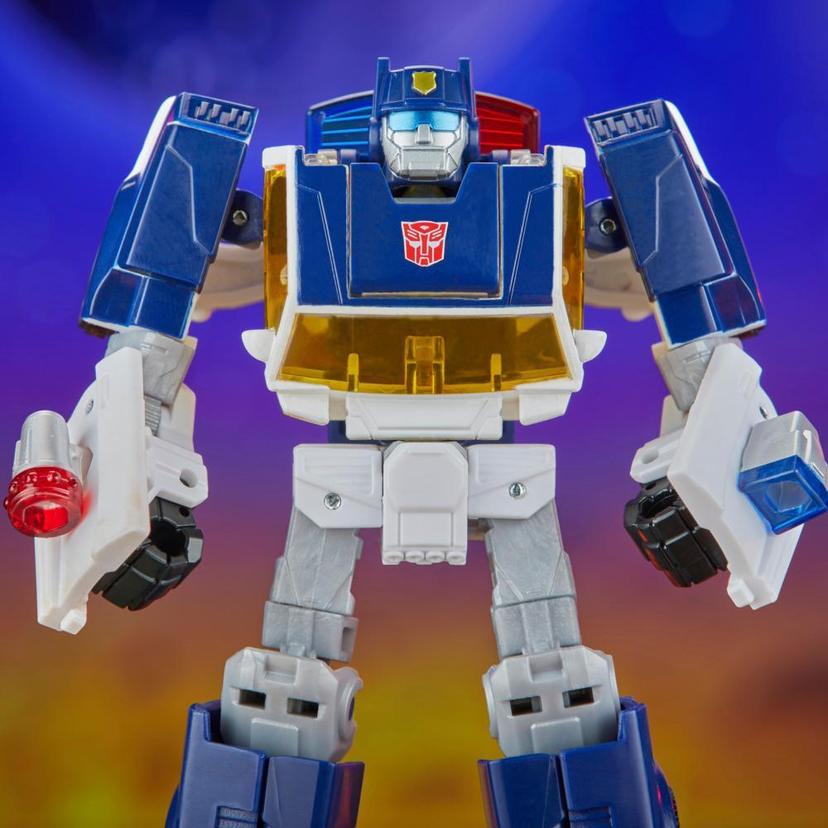 Transformers Legacy United Deluxe Rescue Bots Universe Autobot Chase 5.5” Action Figure, 8+ product image 1