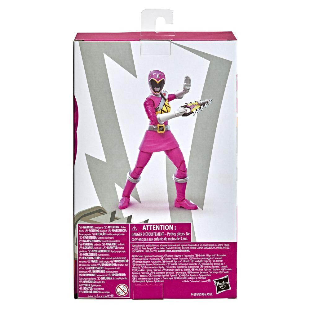 Power Rangers Lightning Collection Dino Charge Pink Ranger 6-Inch Collectible Figure Toy, Power Pop Art Packaging Variant product thumbnail 1