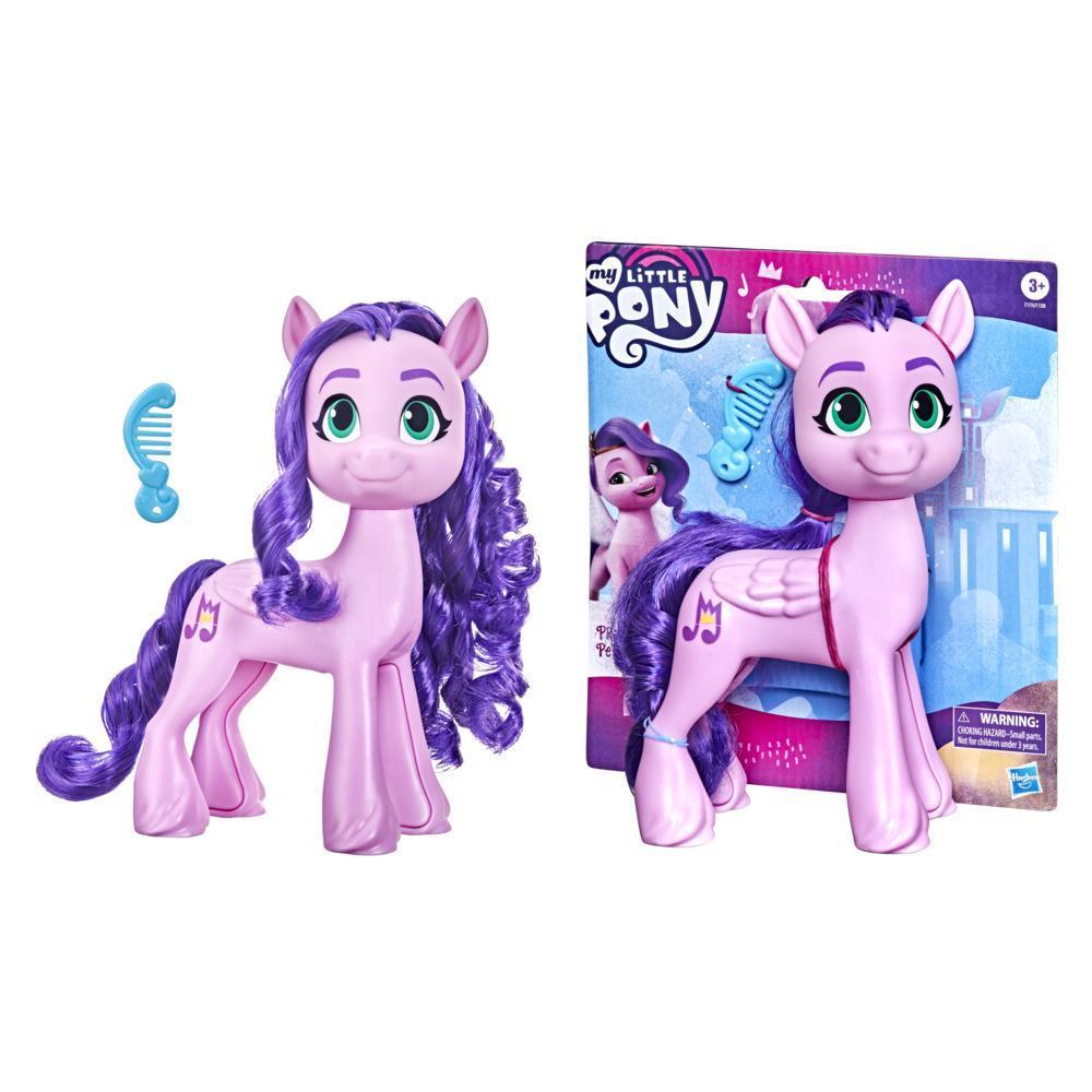 My Little Pony: A New Generation Mega Movie Friends Princess Petals -- 8-Inch Pink Pony Toy with Comb product thumbnail 1