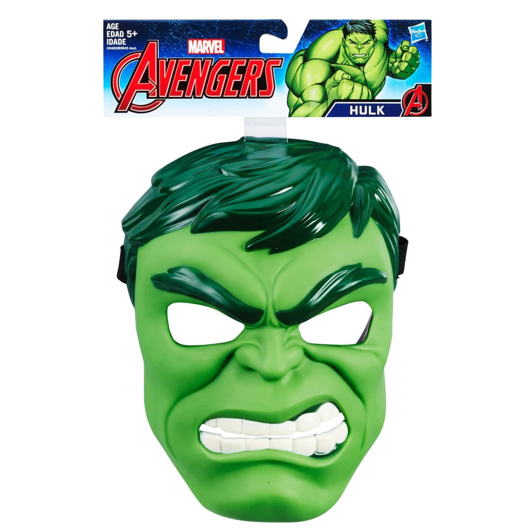 Marvel Avengers Hulk Roleplay Mask, Super Hero Toys and Collectibles, Ages 5+ product image 1