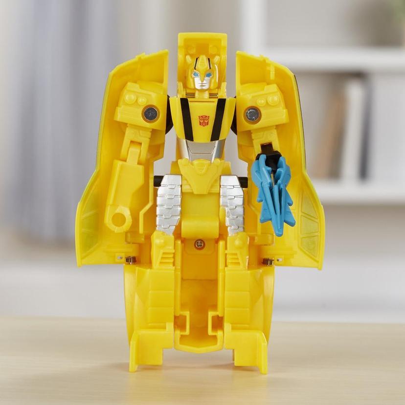 Transformers Cyberverse Action Attackers: 1-Step Changer Bumblebee Action Figure Toy product image 1