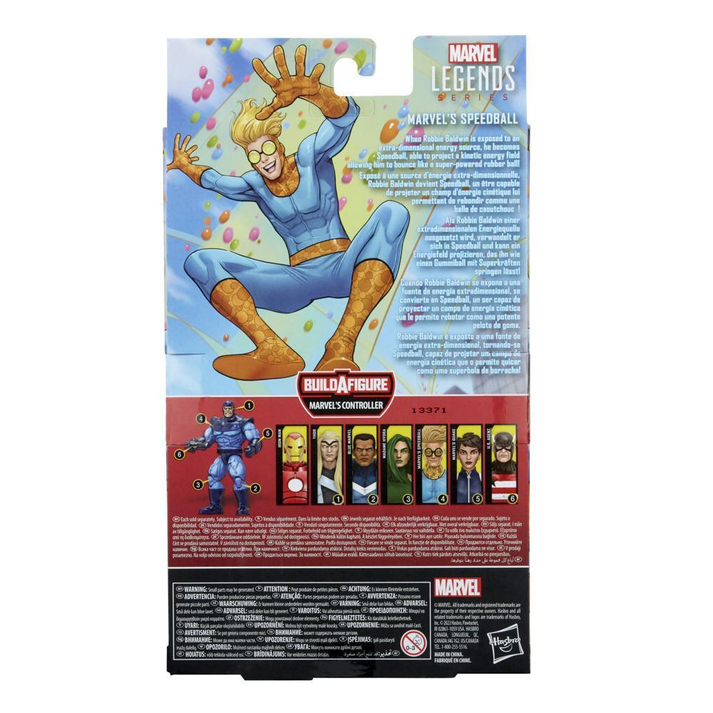 Marvel Legends Series Marvel’s Speedball Action Figure 6-inch Collectible Toy product thumbnail 1