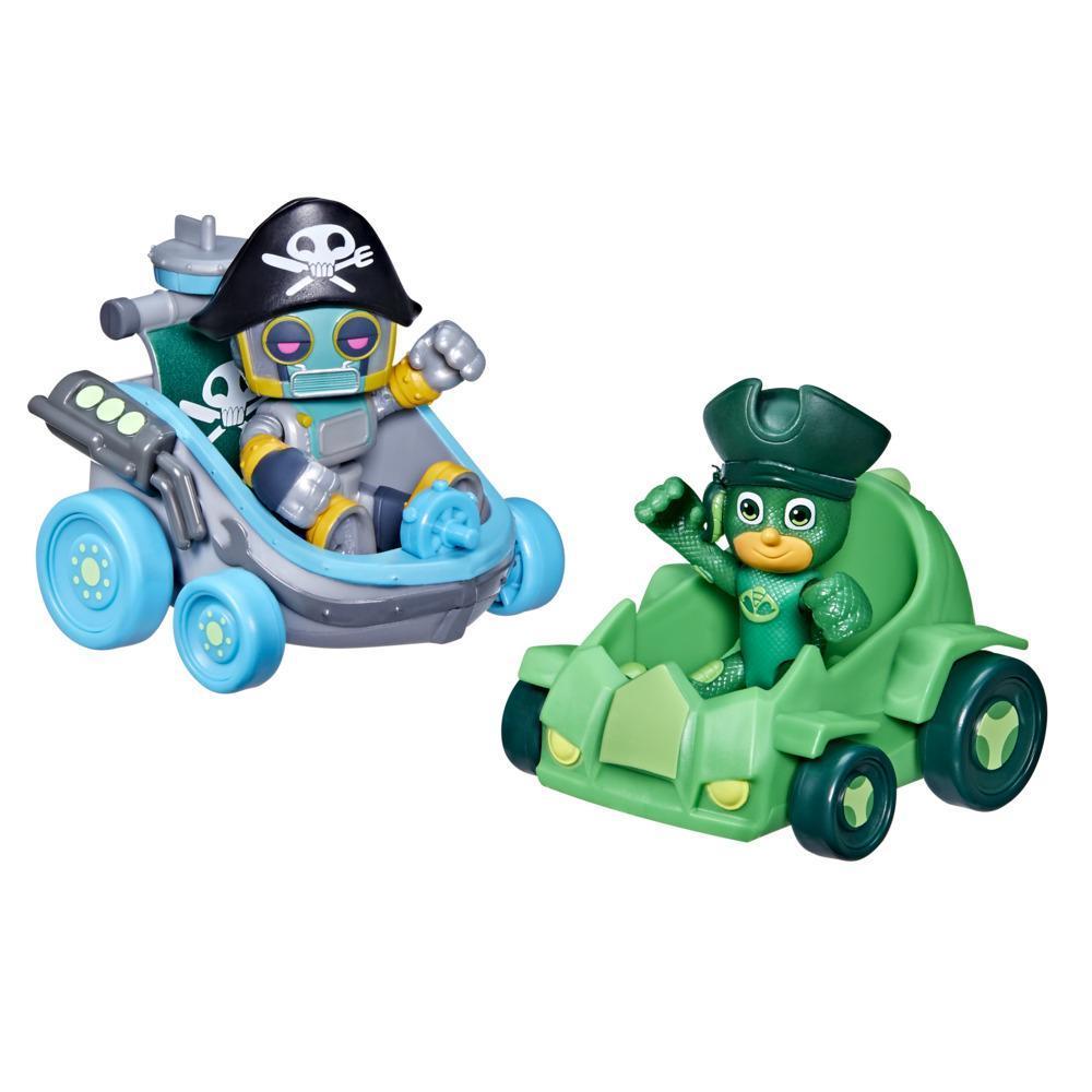 PJ Masks Pirate Power Gekko vs Pirate Robot Battle Racers Preschool Toy, Vehicle and Figure Set for Kids Ages 3 and Up product thumbnail 1