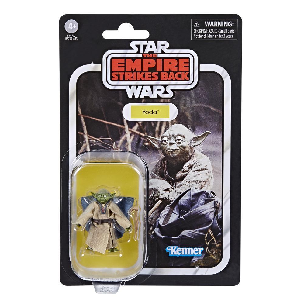 Star Wars The Vintage Collection Yoda (Dagobah) Toy, 3.75-Inch-Scale Star Wars: The Empire Strikes Back Figure, 4 and Up product thumbnail 1