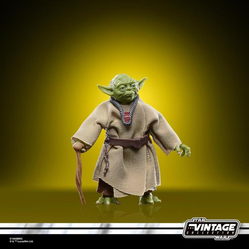 Star Wars The Vintage Collection Yoda (Dagobah) Toy, 3.75-Inch-Scale Star Wars: The Empire Strikes Back Figure, 4 and Up product image 1