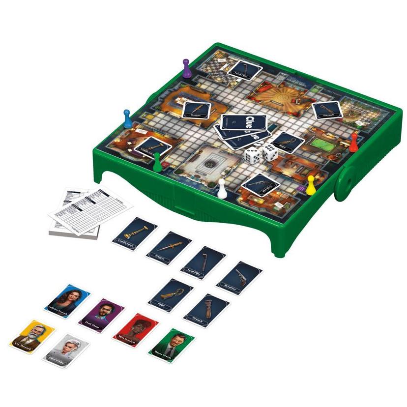 Clue Grab and Go Game for Ages 8 and Up, Portable Game for 3-6 Players, Travel Game product image 1