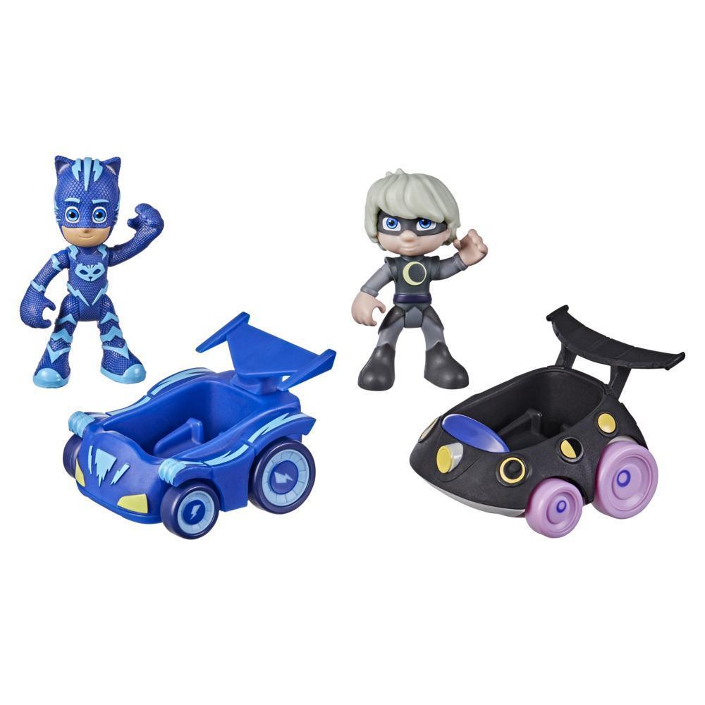 PJ Masks Catboy vs Luna Girl Battle Racers Preschool Toy, Vehicle and Action Figure Set for Kids Ages 3 and Up product thumbnail 1