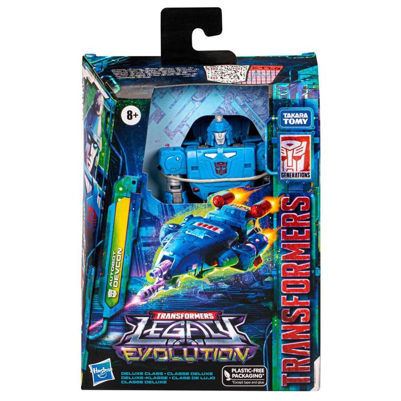 Transformers Legacy Evolution Deluxe Autobot Devcon Converting Action Figure (5.5”) product image 1