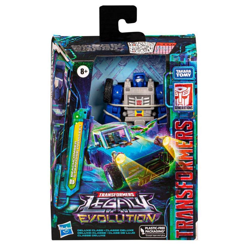 Transformers Legacy Evolution Deluxe Beachcomber & Paradise Parakeet Converting Action Figure (5.5”) product image 1