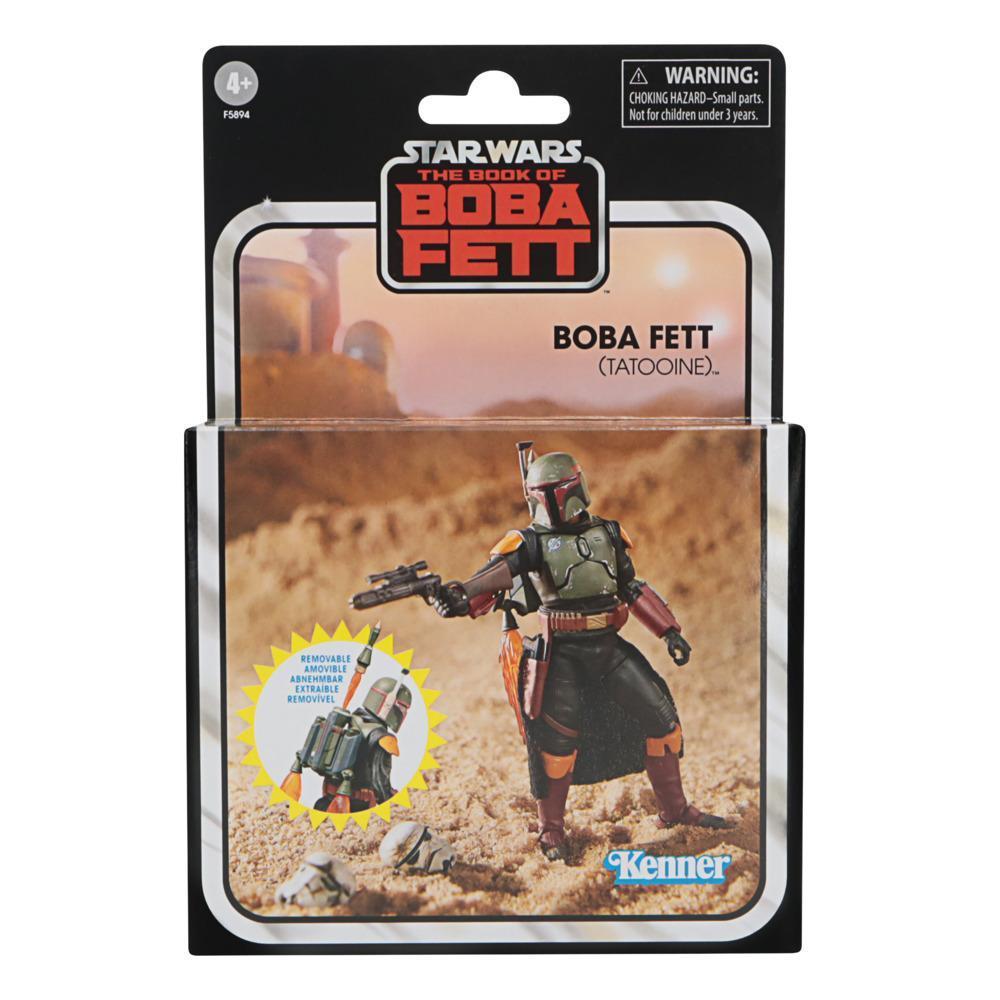 Star Wars The Vintage Collection Boba Fett (Tatooine) Deluxe Toy, 3.75-Inch-Scale Star Wars: The Book of Boba Fett) product image 1