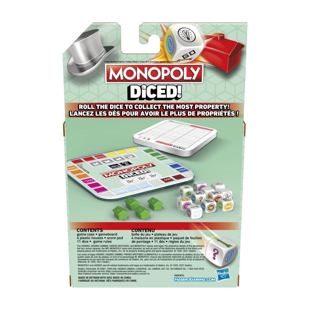 Monopoly Diced Game, Easy to Learn Game, Quick Game, Portable Travel Game, Fast Game for Kids 8 and Up product thumbnail 1