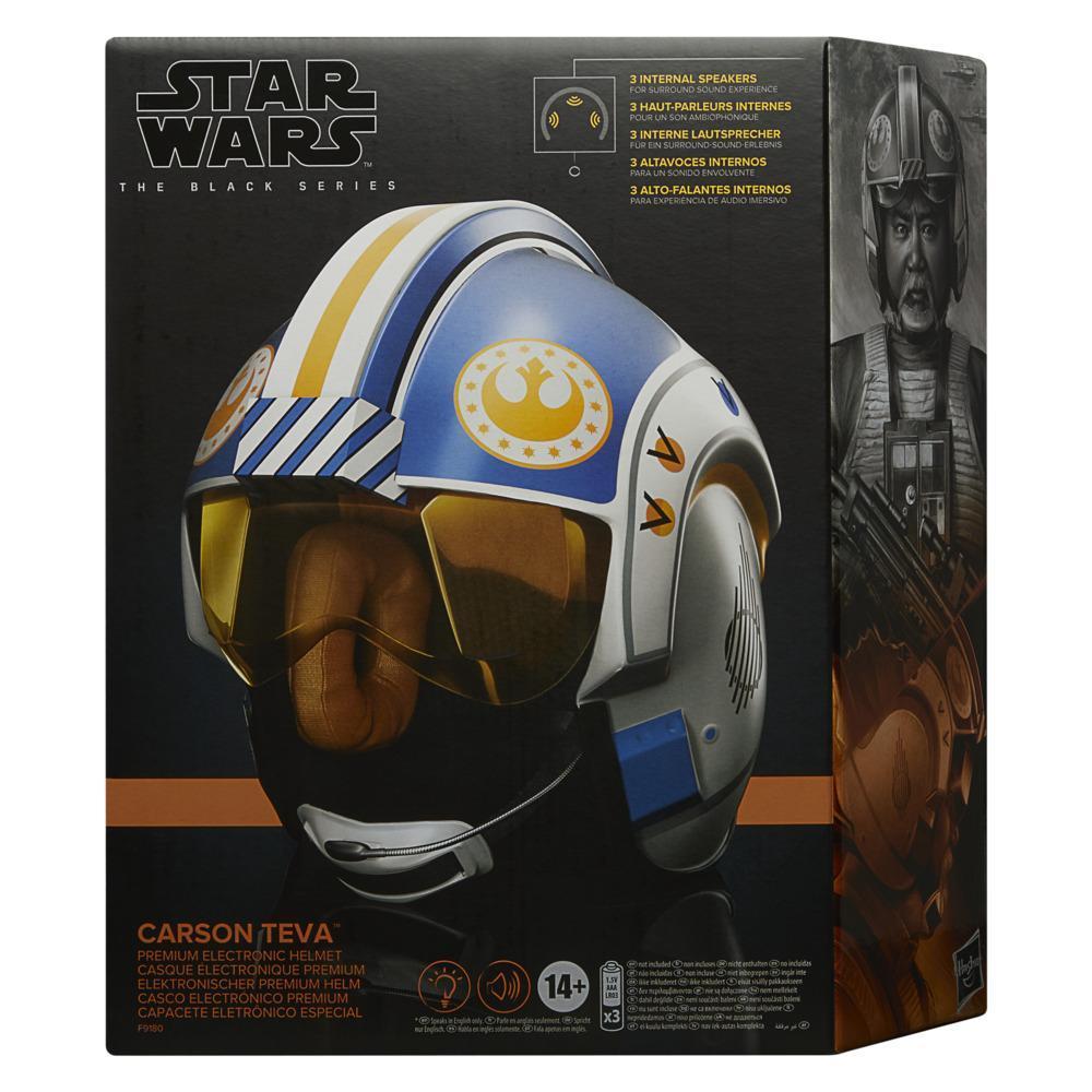 Star Wars The Black Series Carson Teva Premium Electronic Helmet product thumbnail 1